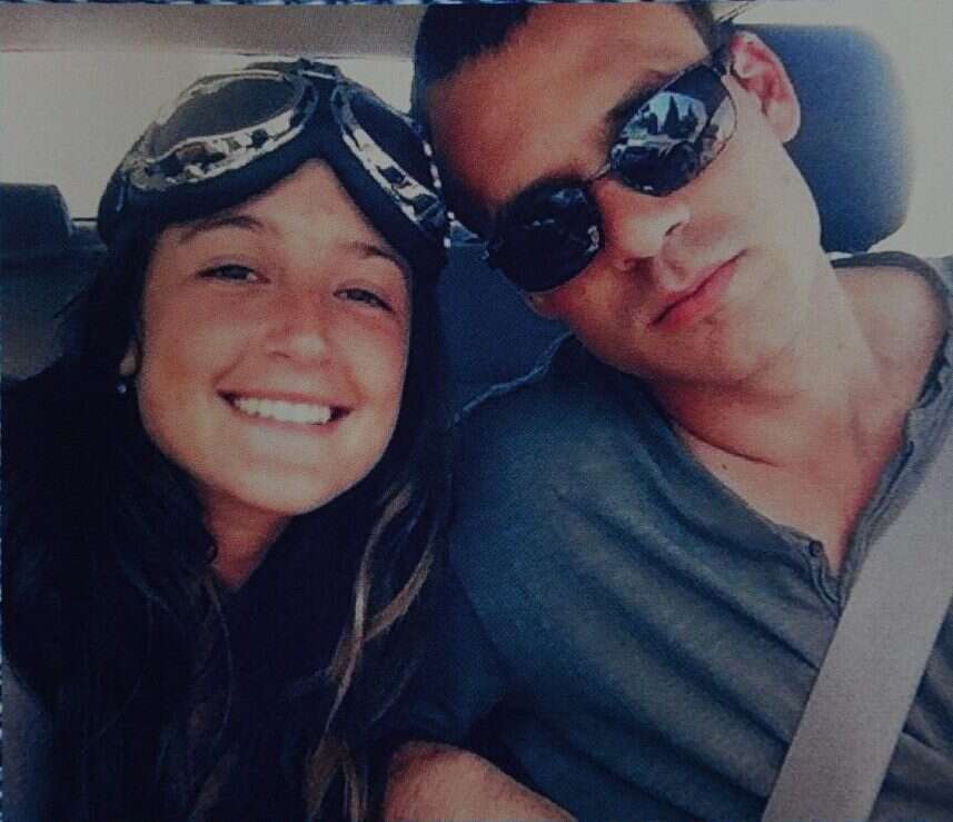 רב סרן בניה שראל ז"ל עם גלי ניר