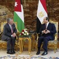 פגישת א-סיסי ועבדאללה. | AFP