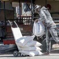 פעיל אונר"א ברצעות עזה, בשבוע שעבר. | AFP