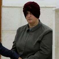 מלכה לייפר מובאת לדיון בבית המשפט המחוזי בירושלים, פברואר 2018. | AFP