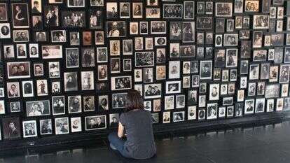 גלריית 'הסאונה' במחנה בירקנאו. | ירון רוזנטל