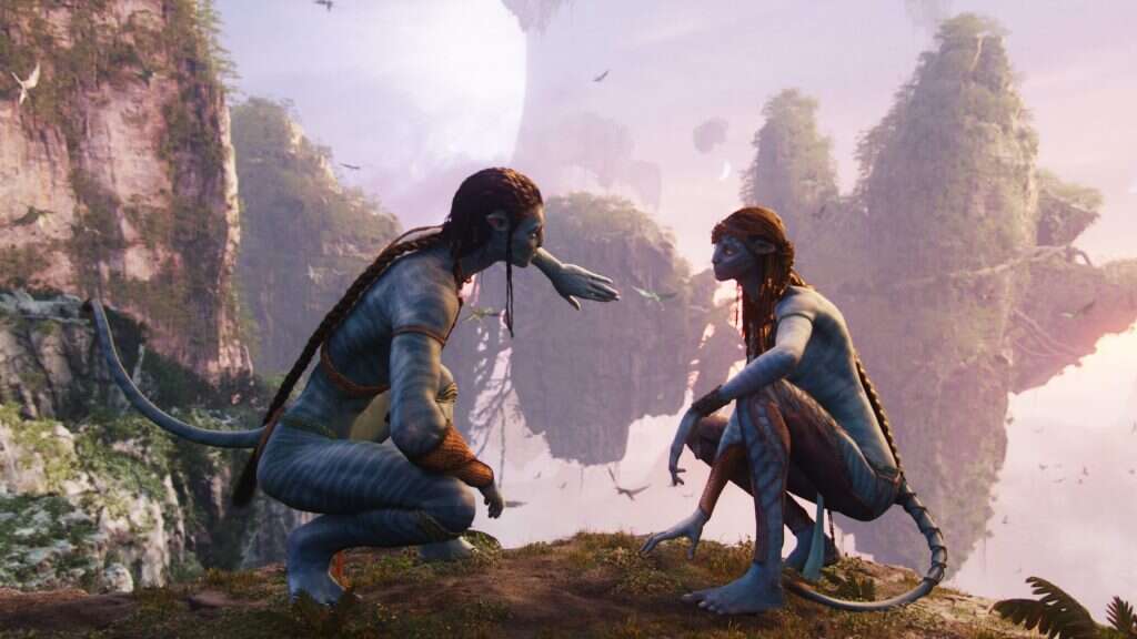 צוקי העמודים של הקניון העמוק שימשו כהשראה. מתוך הסרט אווטאר. | באדיבות יס