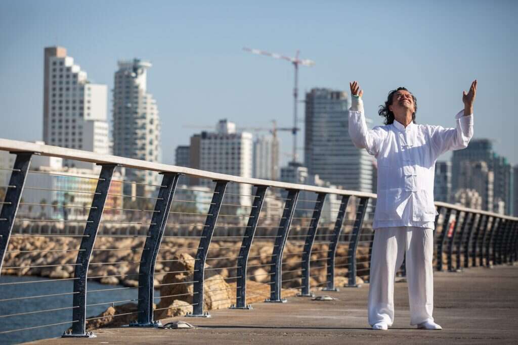 האדריכל חיים דותן. | אבישג שאר-ישוב