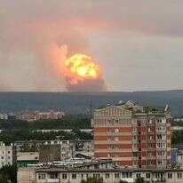 הפיצוץ הגרעיני ברוסיה. | EPA