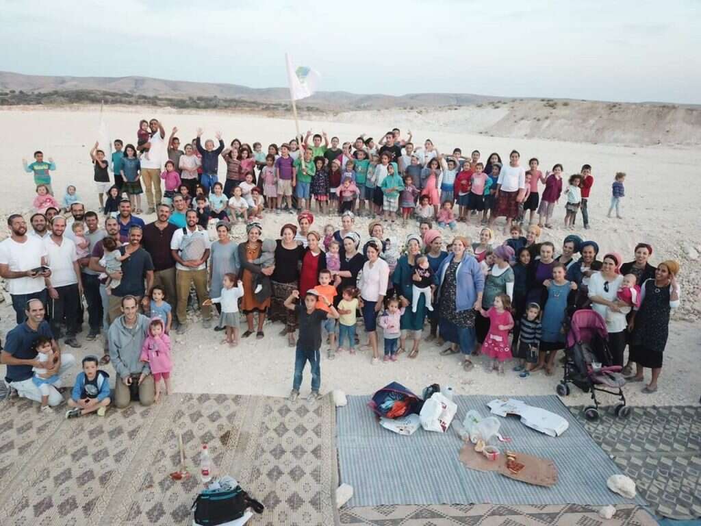 משפחות גרעין ההתיישבות חירן. | גרעין חירן