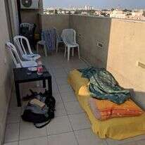 על גג בניין בתל אביב