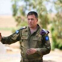 סא"ל יונתן קונריקוס, דובר צה"ל לתקשורת הזרה. | לירון מולדובן