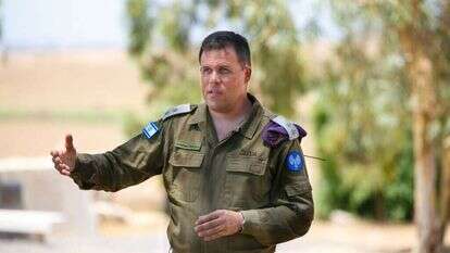 סא"ל יונתן קונריקוס, דובר צה"ל לתקשורת הזרה. | לירון מולדובן