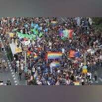 מצעד הגאווה בירושלים, ארכיון. | EPA