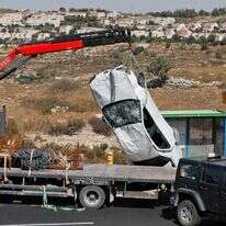 פיגוע הדריסה בכניסה לאלעזר, בשבוע שעבר. | AFP