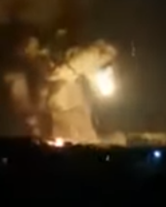 הפגזות בלב דמשק, קיץ 2024 | צילום מסך מתוך היוטיוב