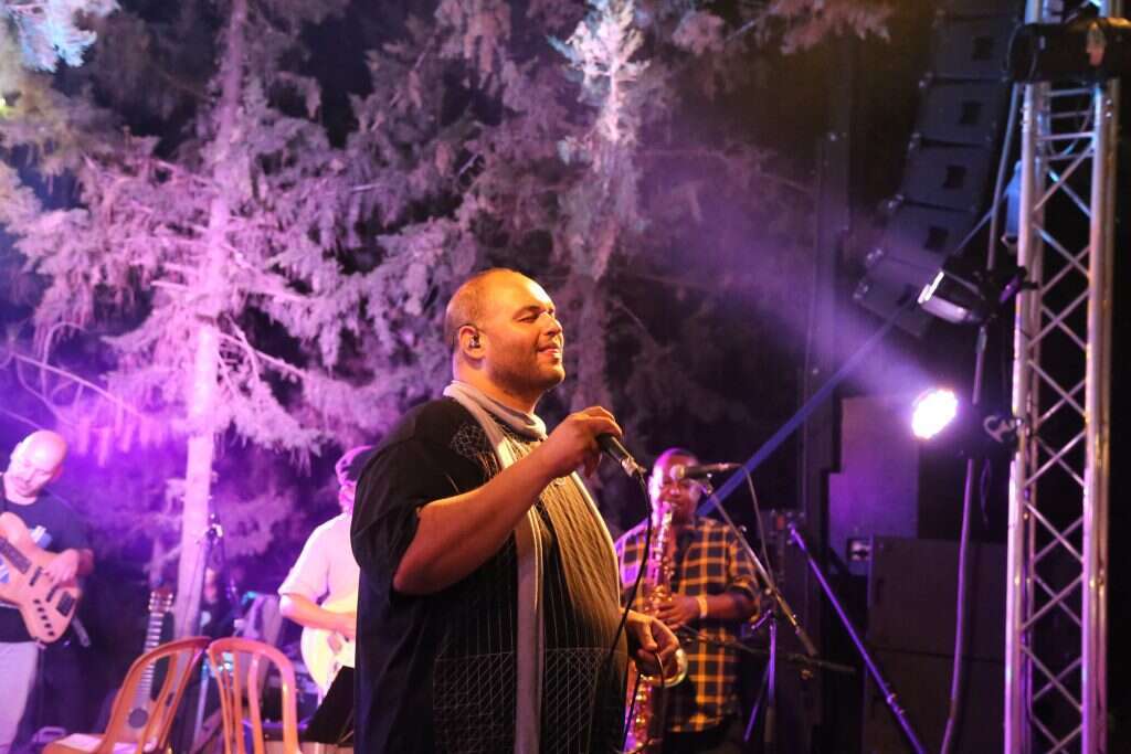 מרגיש בבית. שי צברי בפסטיבל. | גרשון אלינסון, פלאש 90