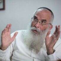 הרב מרדכי שטרנברג. | יונתן זינדל/פלאש90