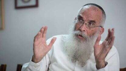 הרב מרדכי שטרנברג. | יונתן זינדל/פלאש90