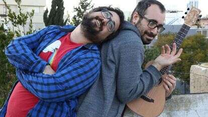 רועי כפרי וטל טירנגל. | גדי פורטנוי