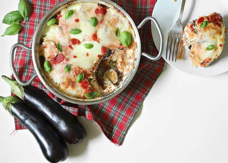 חצילים בפרמזן. | אפרת ליכטנשטט חצילים בפרמזן. | אפרת ליכטנשטט