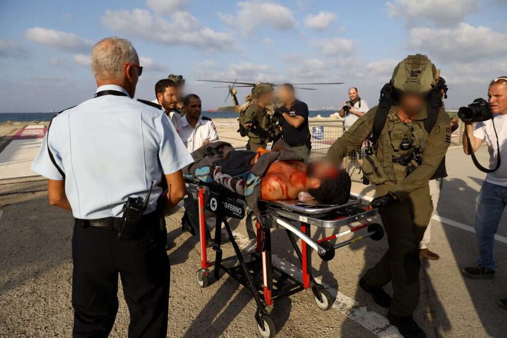 המצולמים אינם פצועים. תרגיל הפינוי המטעה. | מישל דוט קום