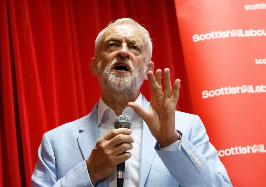 "מבחינתו יש אנטישמיות רק בימין". ג'רמי קורבין. | EPA