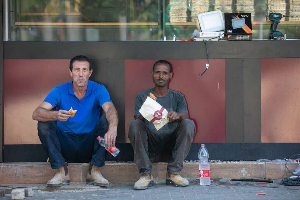 קסאי טקלה וסרגיי גצדינר. | יוסי אלוני