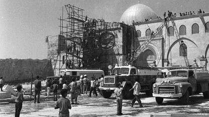 מחדל אסלאמי, נקודה. השרפה באל־אקצה, קיץ 969