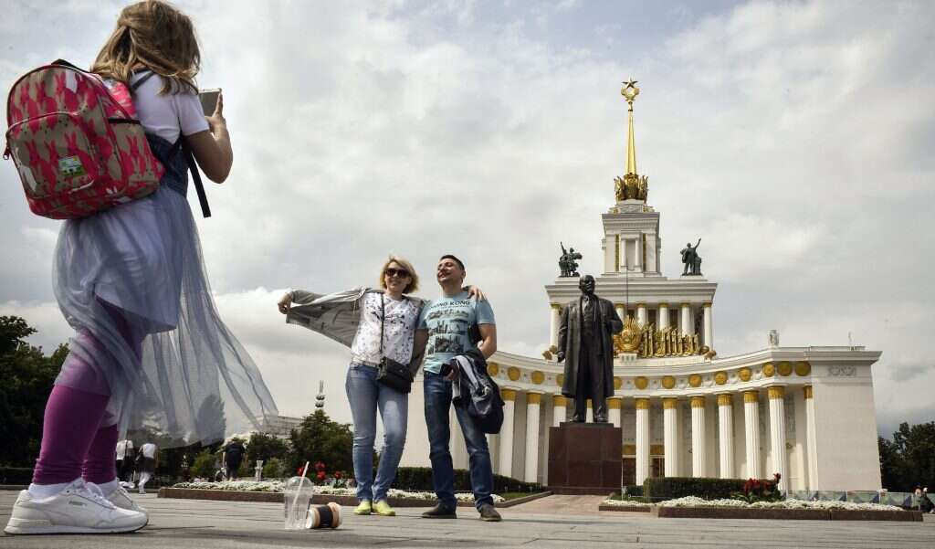 המאוזוליאום של לנין במוסקבה. | AFP