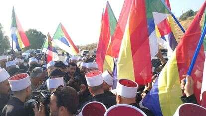 מחאת אנשי הדת הדרוזים, בשבוע שעבר