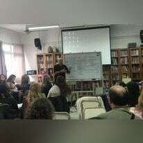 כיתה ללימוד עברית בבואנוס איירס. | ההסתדרות הציונית העולמית