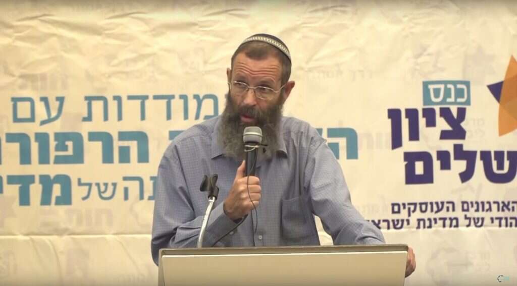 הרב יגאל לוינשטיין. | יובל גינזבורג