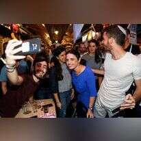 איילת שקד בשוק מחנה יהודה, בבחירות 2019 ב'. | AFP