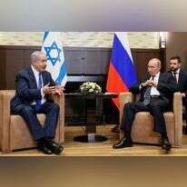 נתניהו ופוטין בסוצ'י, אתמול. | AFP