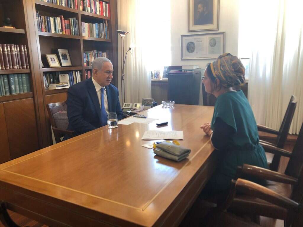 נתניהו בריאיון נתניהו בריאיון