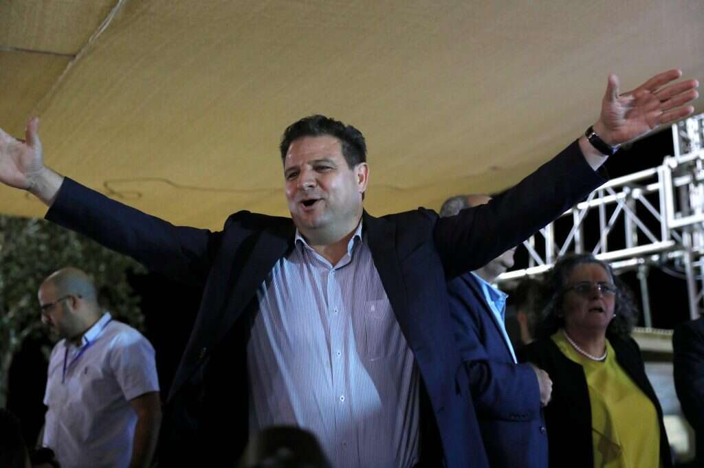 איימן עודה. הרשימה המשותפת. | AFP איימן עודה. הרשימה המשותפת. | AFP