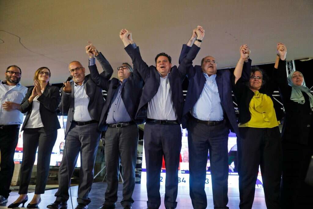הרשימה המשותפת. | AFP