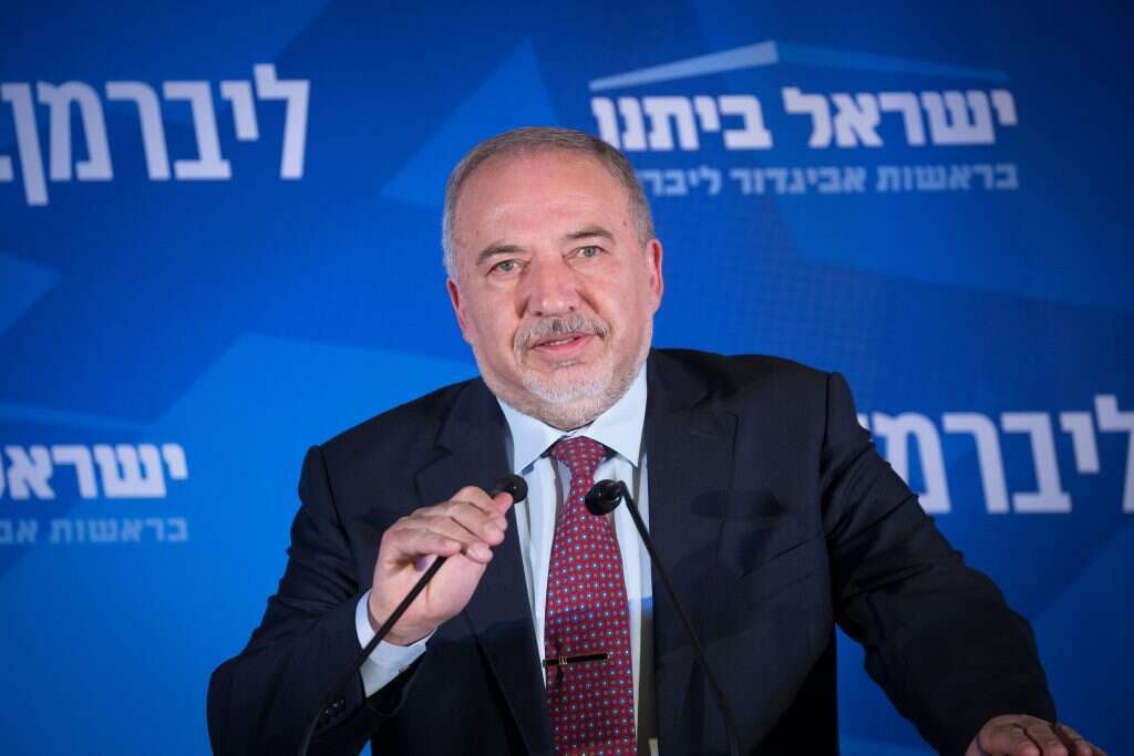 יו"ר ישראל ביתנו, אביגדור ליברמן. | יונתן זינדל/פלאש 90