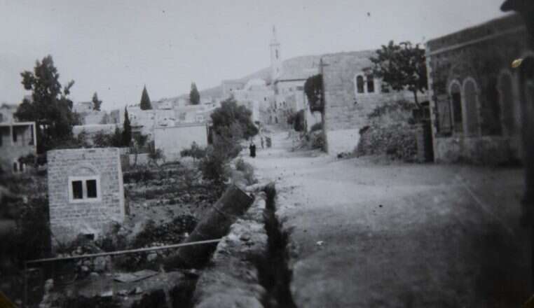 שכונת מלחה בעבר. | אוסף פרטי