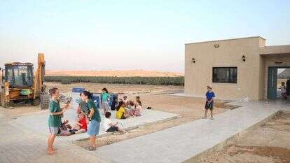 ילדים במבואות־יריחו, בשבוע שעבר. | מרים צחי