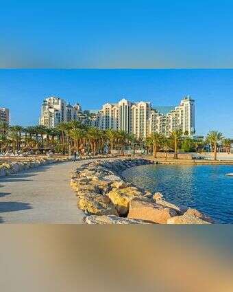 בתי המלון של אילת. | שאטרסטוק