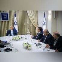 הרשימה המשותפת בבית הנשיא. | יונתן זינדל, פלאש 90