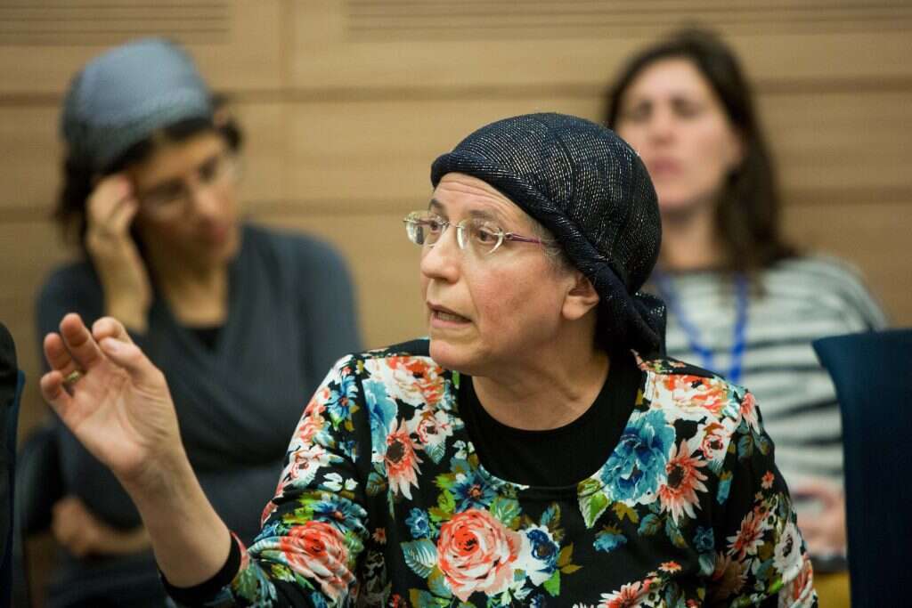 השרה אורית סטרוק. | יונתן זינדל, פלאש 90