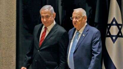 ריבלין ונתניהו. | AFP