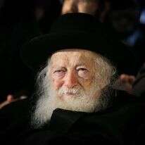 הרב קנייבסקי. | דוד כהן, פלאש 90