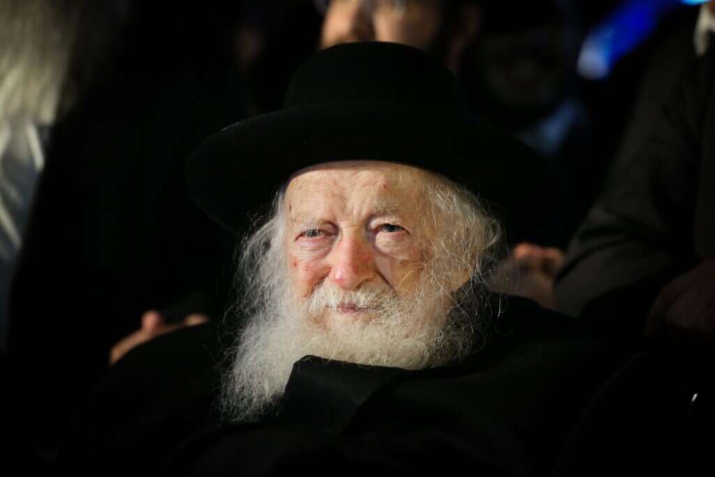 הרב קנייבסקי. | דוד כהן, פלאש 90