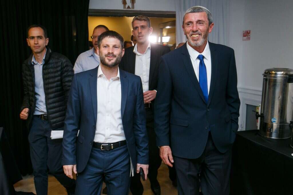 רפי פרץ ובצלאל סמוטריץ'. | לירון מולדובן