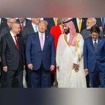 טראמפ ובן־סלמאן בוועידת G20. | EPA