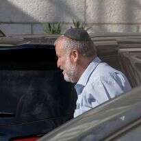 היועמ"ש אביחי מנדלבליט מגיע לשימוע של ראש המשלה במשרד המשפטים. | AFP