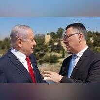 נתניהו וסער. | שרון רביבו נתניהו וסער. | שרון רביבו