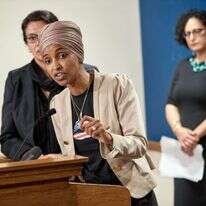 אילהן עומאר. | AFP