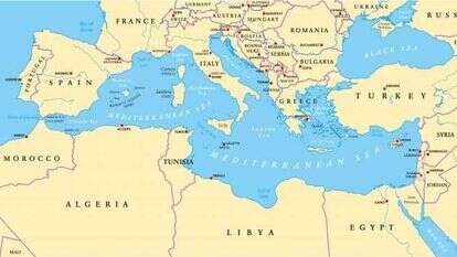 הים התיכון. | שאטרסטוק