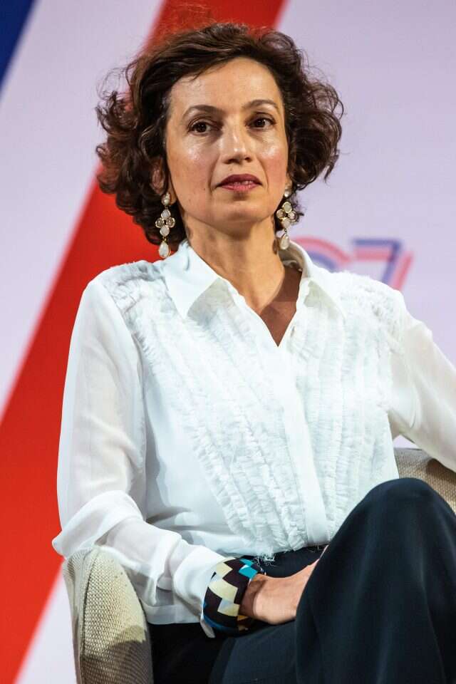 אודרה אזולאי מזכ"לית אונסק"ו. | EPA