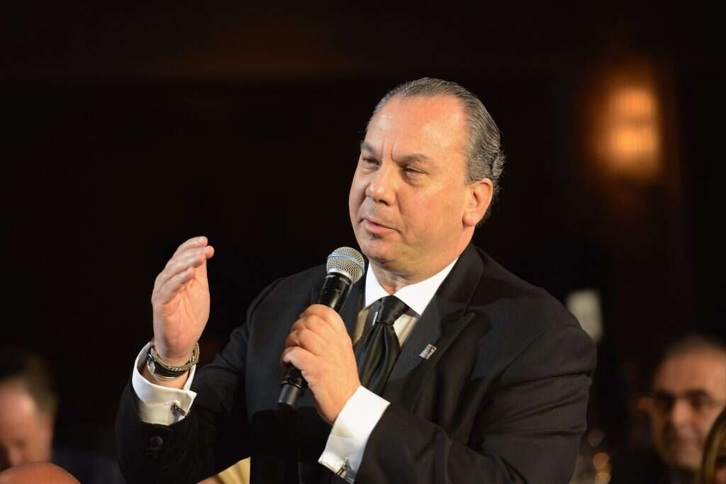 הרב מרק שנייר, יועץ מיוחד לענייני יהדות של מלך בחריין ומנהיגי המפרץ. | גטי אימג'ס